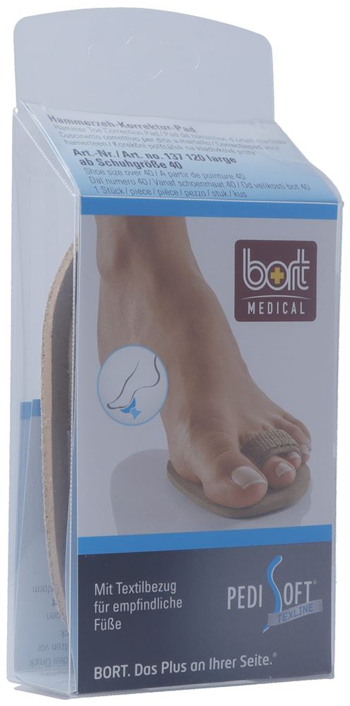 BORT Hammerzeh Korrektur Pad large 1 Stk