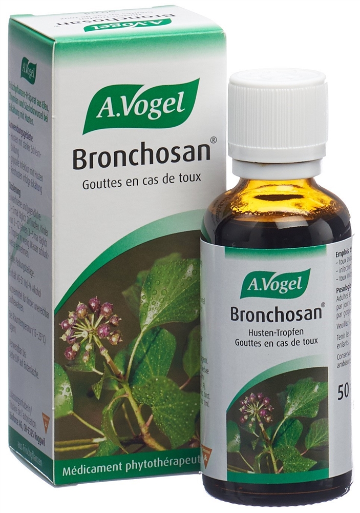 VOGEL Bronchosan Tropfen neue Formel Fl 50 ml