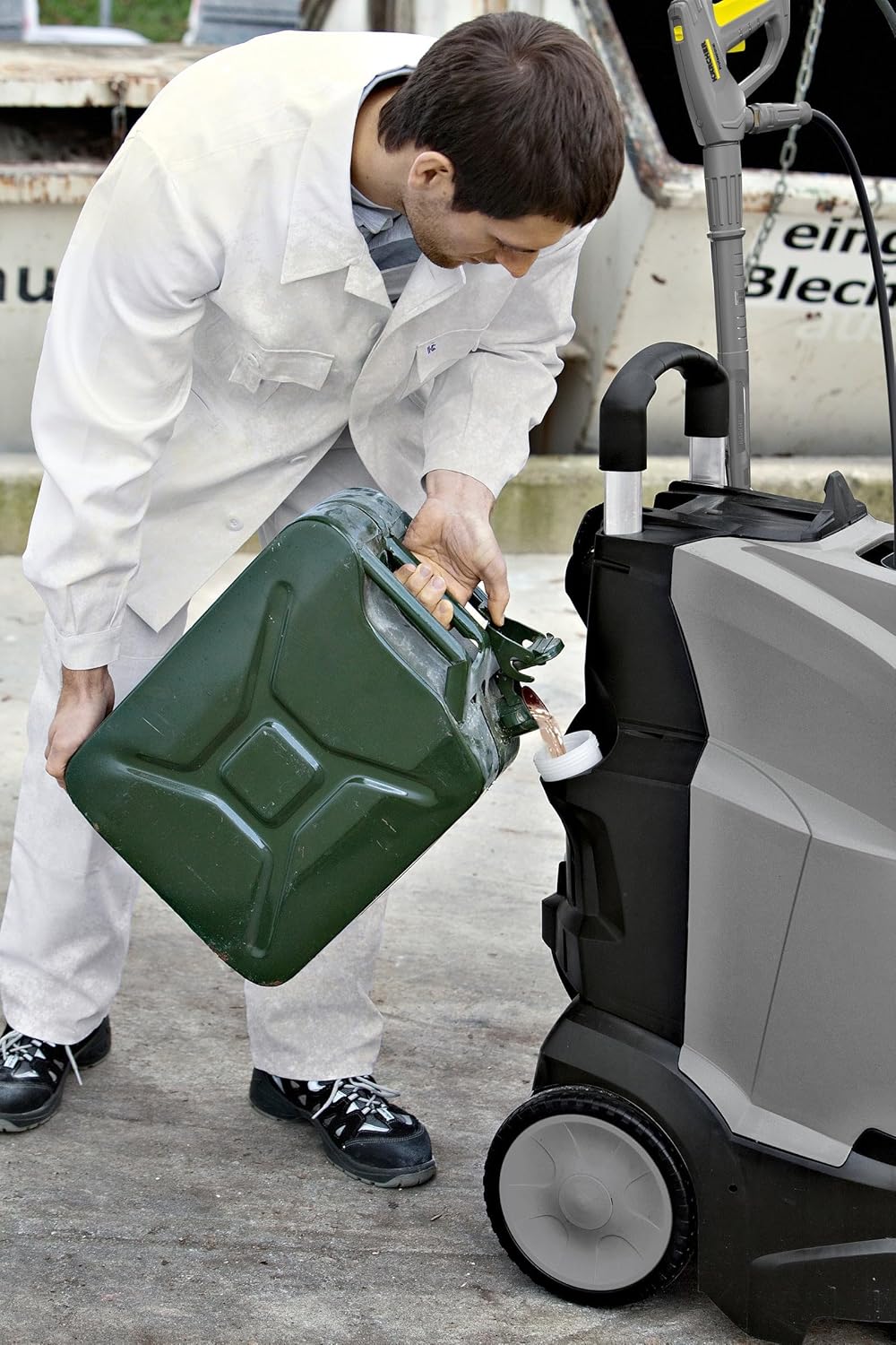 Karcher Hochdruckreiniger HDS 5/11 U, senkrecht, Heißwasserbetrieb, professionelle Reinigung, 1.064-900.0