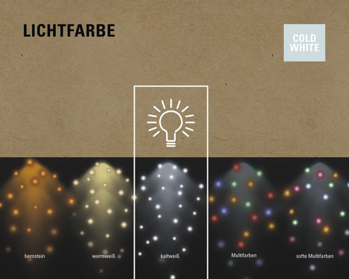 Lafiora LED-lichtsnoer, 71,9 m + 10 m aansluitdraad, 720 LED's, koel wit licht