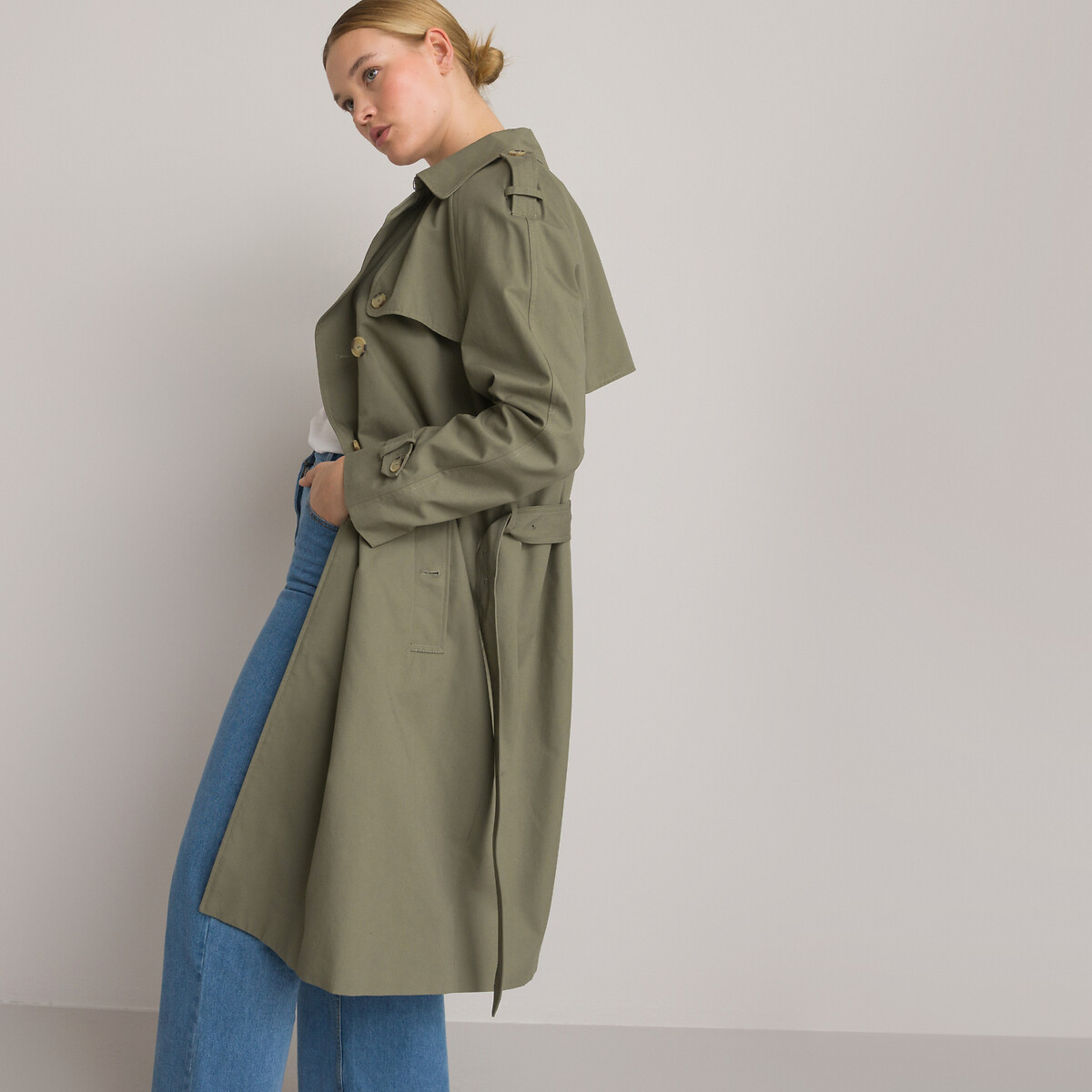 COLEÇÕES LA REDOUTE<br>Trench coat em katoen, Signature FERDINAND