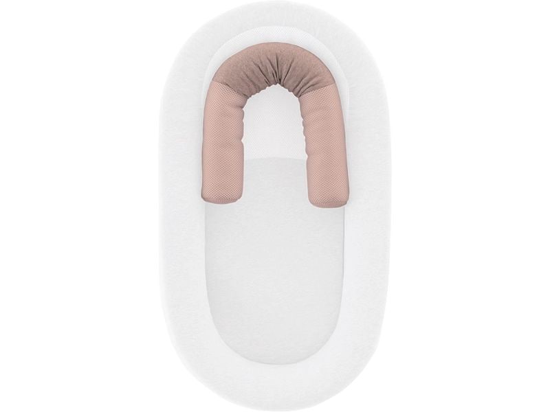 Träumeland Babynestverkleinerung Air 80 cm Kastanie Liegeflächenverkleinerung für das Babynest Home Air