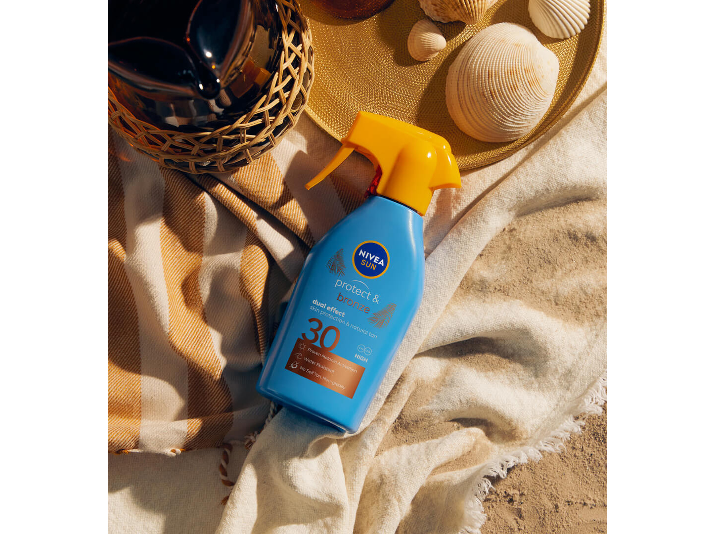 PROTETOR SOLAR SPRAY NIVEA SUN PROTECT & BRONZE FP30 270ML