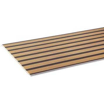 Grosfillex lattenwand kunststof Element 3D Linio Bamboo 2.925m2