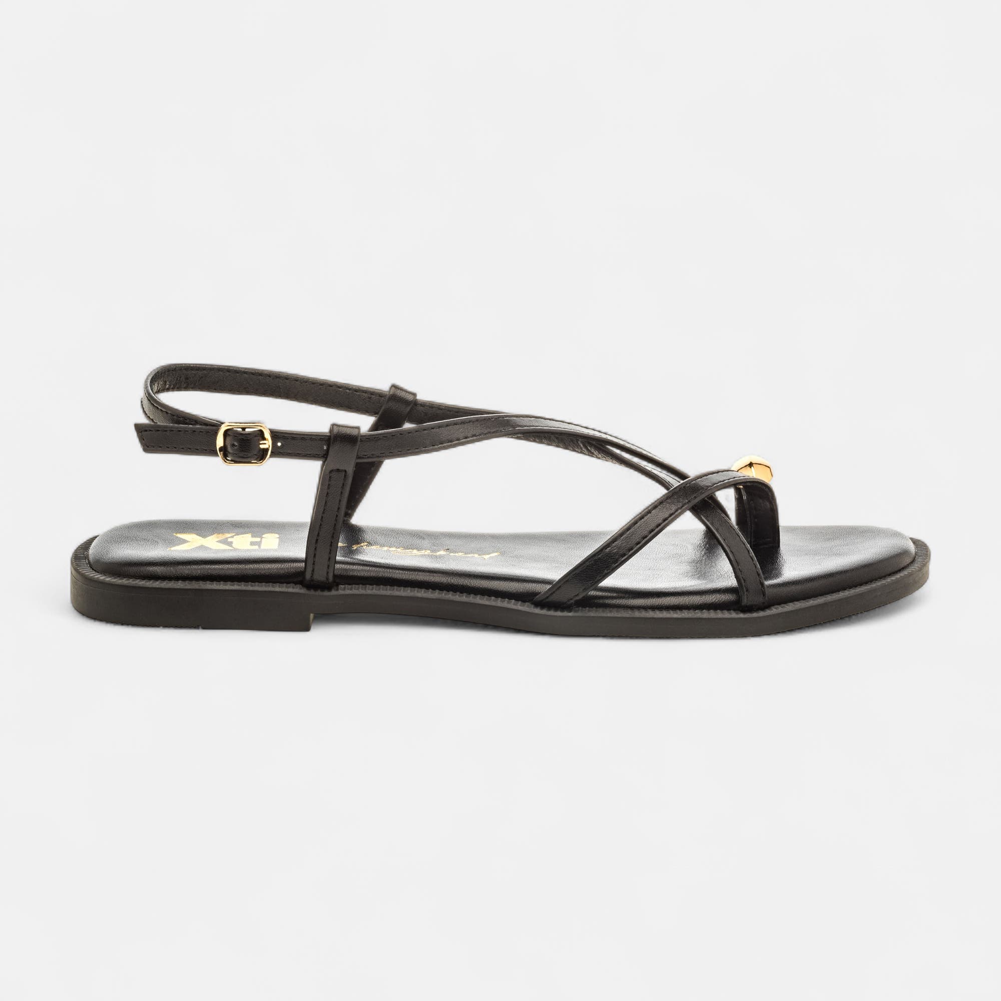 Nu-pieds Femme noir