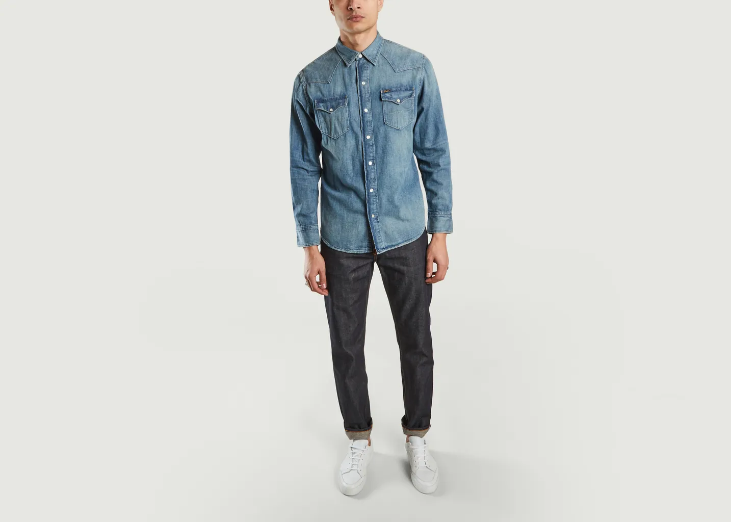 Chemise en denim délavé Polo Ralph Lauren