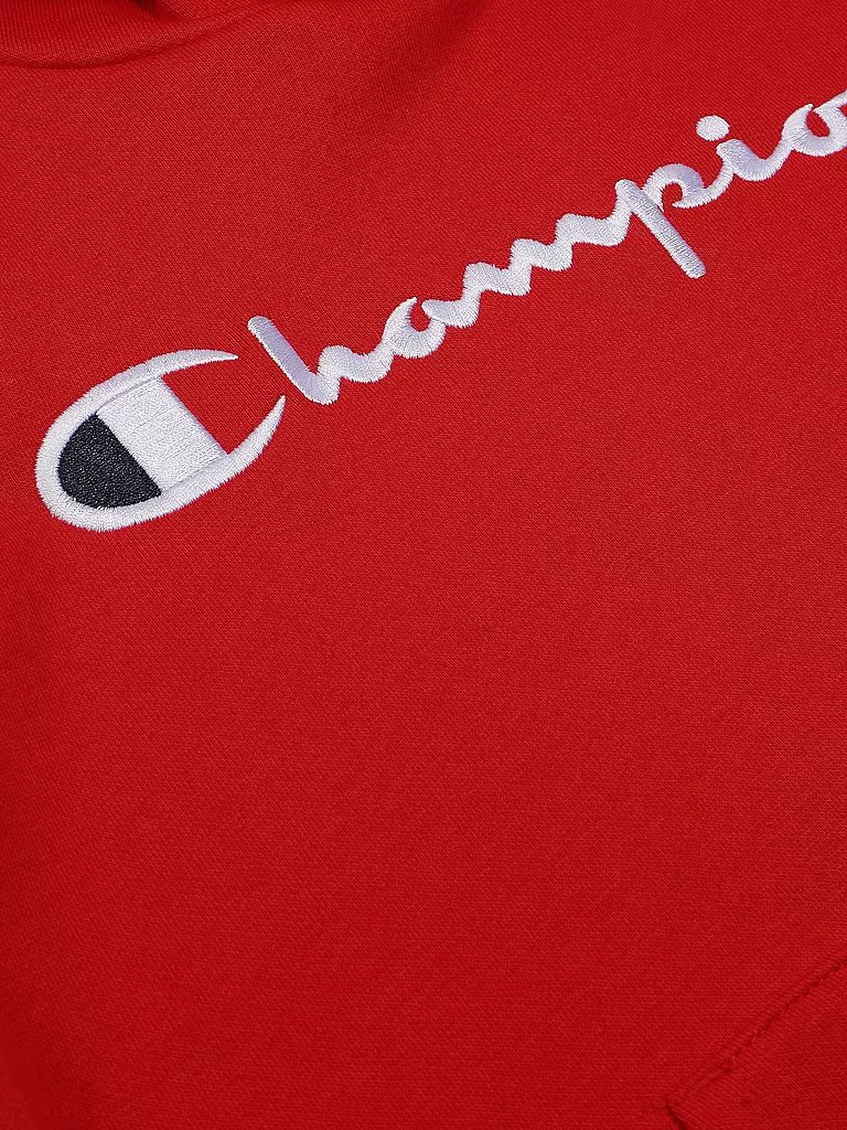 CHAMPION Jungen Kapuzensweater - Hoodie rot