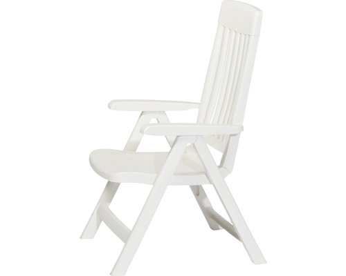 Palma Sieger klapstoel, kunststof, wit