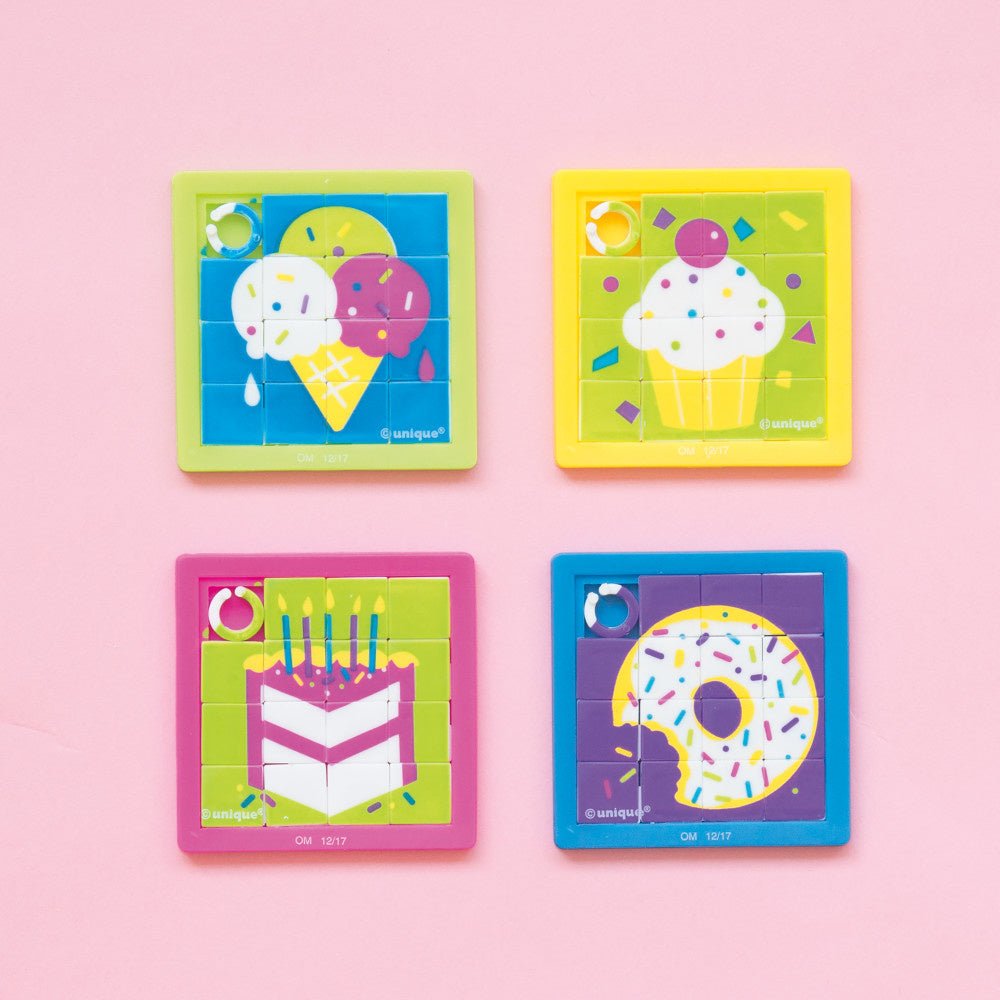 Uitdeelcadeautjes Schuifpuzzels 6cm 10st