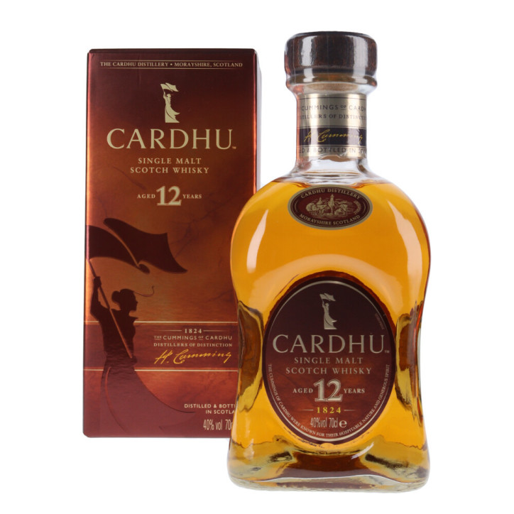Cardhu Single Malt Whisky 12 ans
