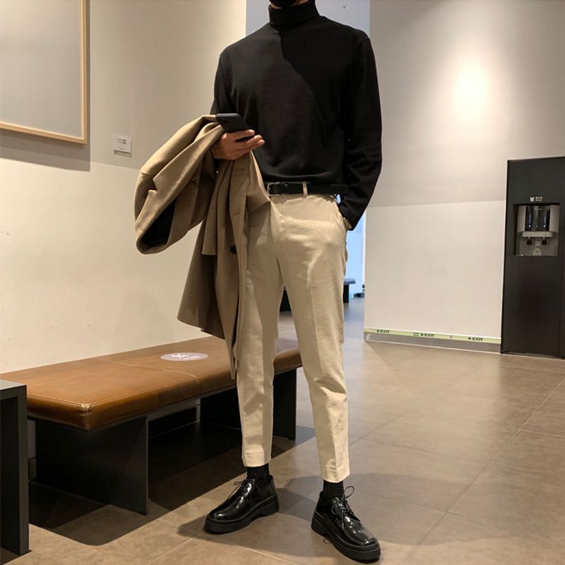 Okwano - Gebreide top met coltrui