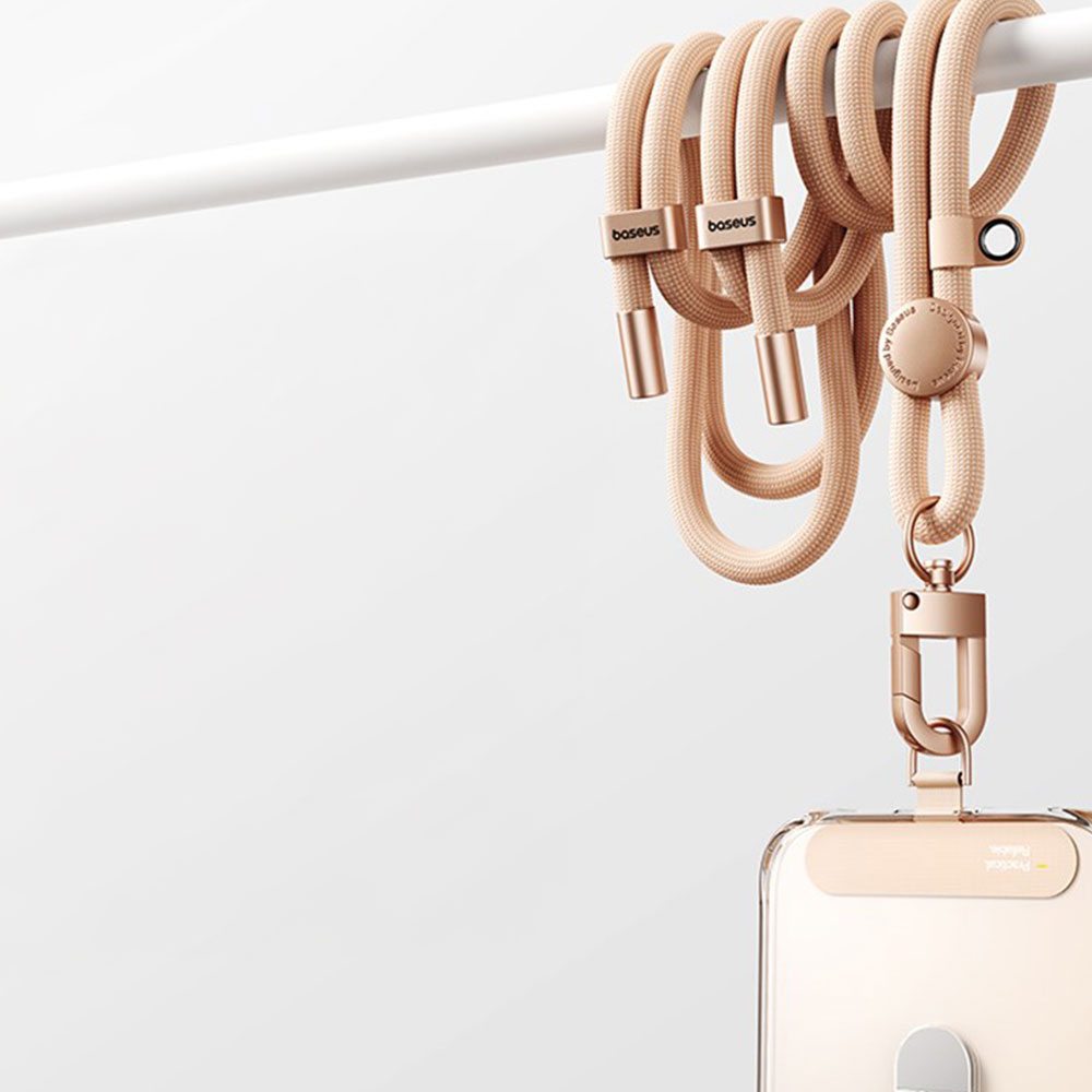 Universal Necklace Handykette Lanyard Umhängeband für Schutzhülle   1x Einlage - Roségold