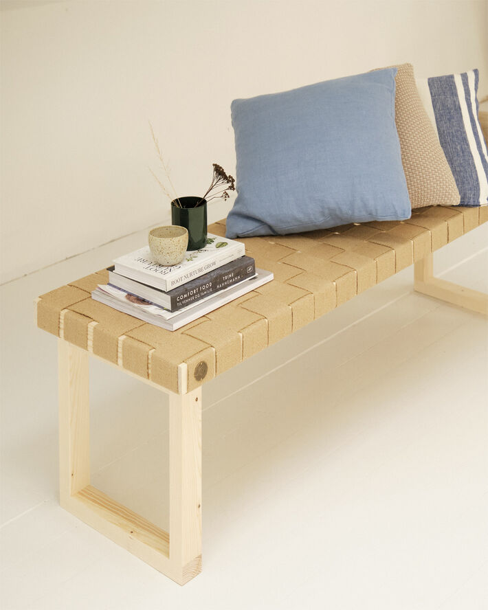 WeCycle Furniture Luna Bænk Natur