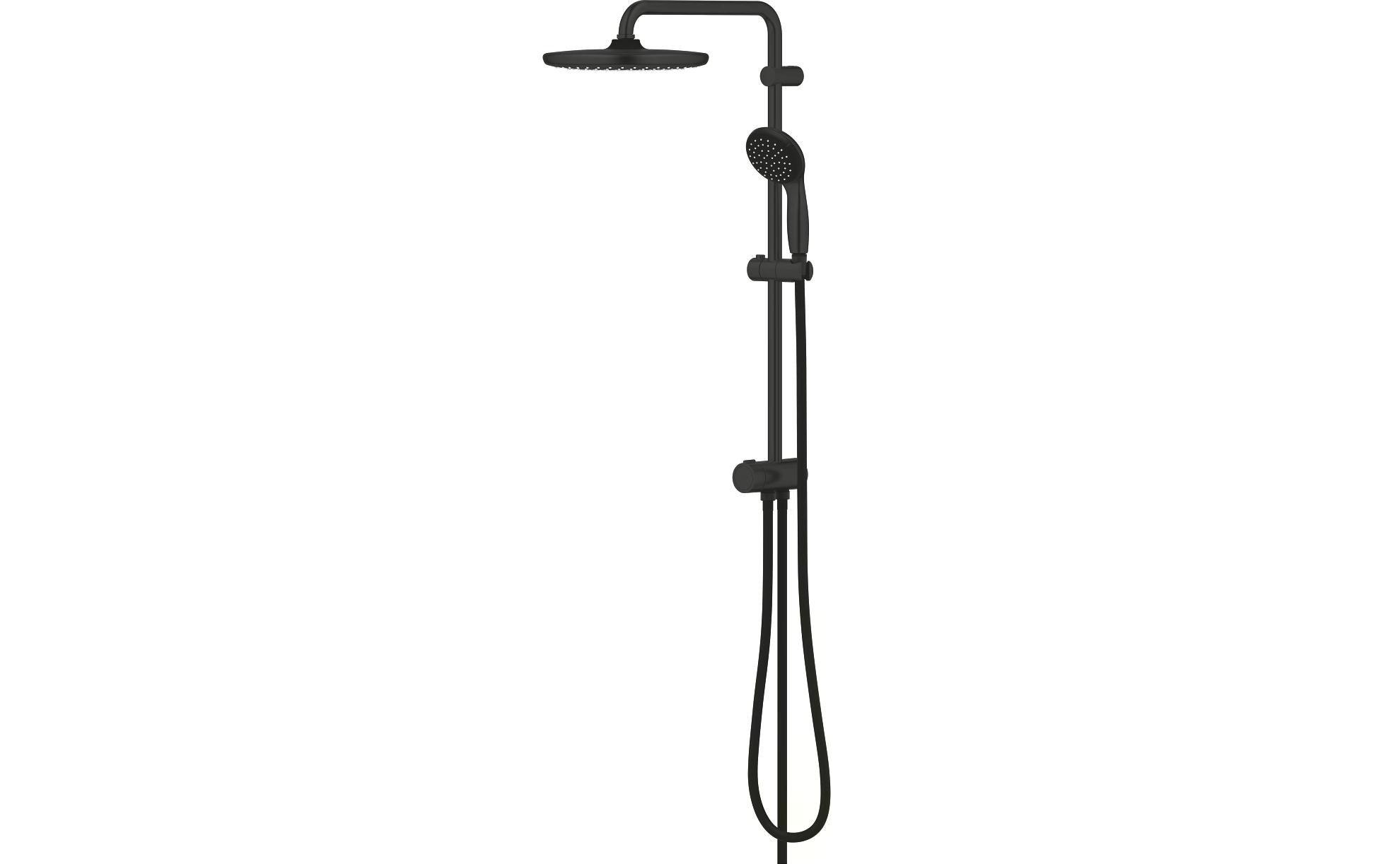 Duschsystem Vitalio Start System 250<br>Duschsystem mit Umstellung für die Wandmontage