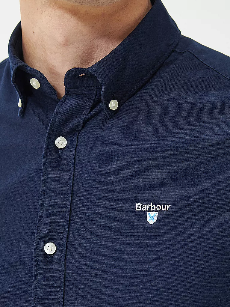 BARBOUR Hemd Tailored Fit dunkelblau