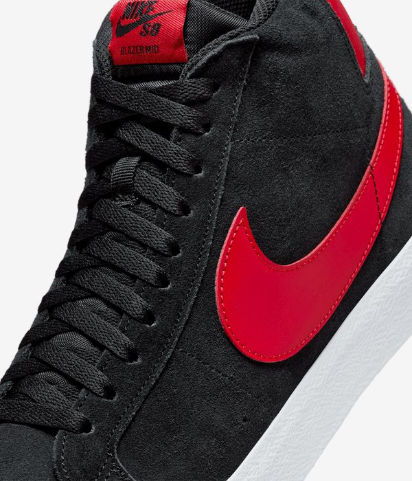 Nike SB Zoom Blazer Mid Schuh (black university red)