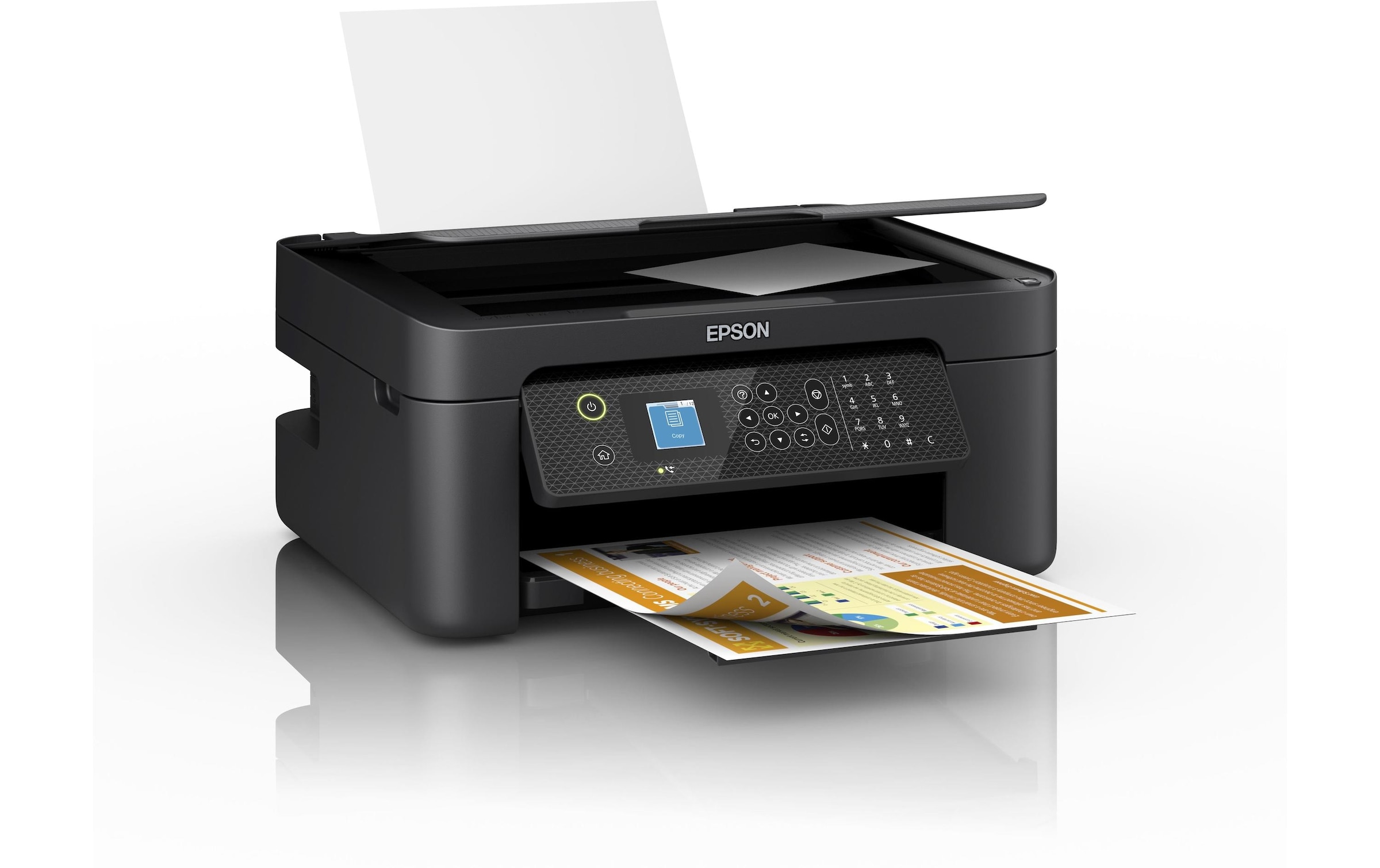Epson Multifunktionsdrucker »Epson Workforce WF-2910DWF schwarz«