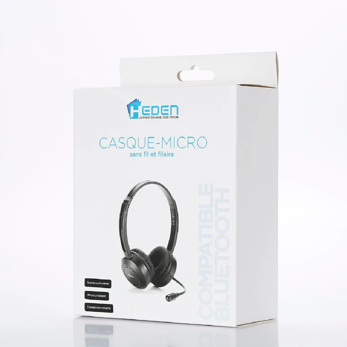 Heden Casque Micro Bluetooth