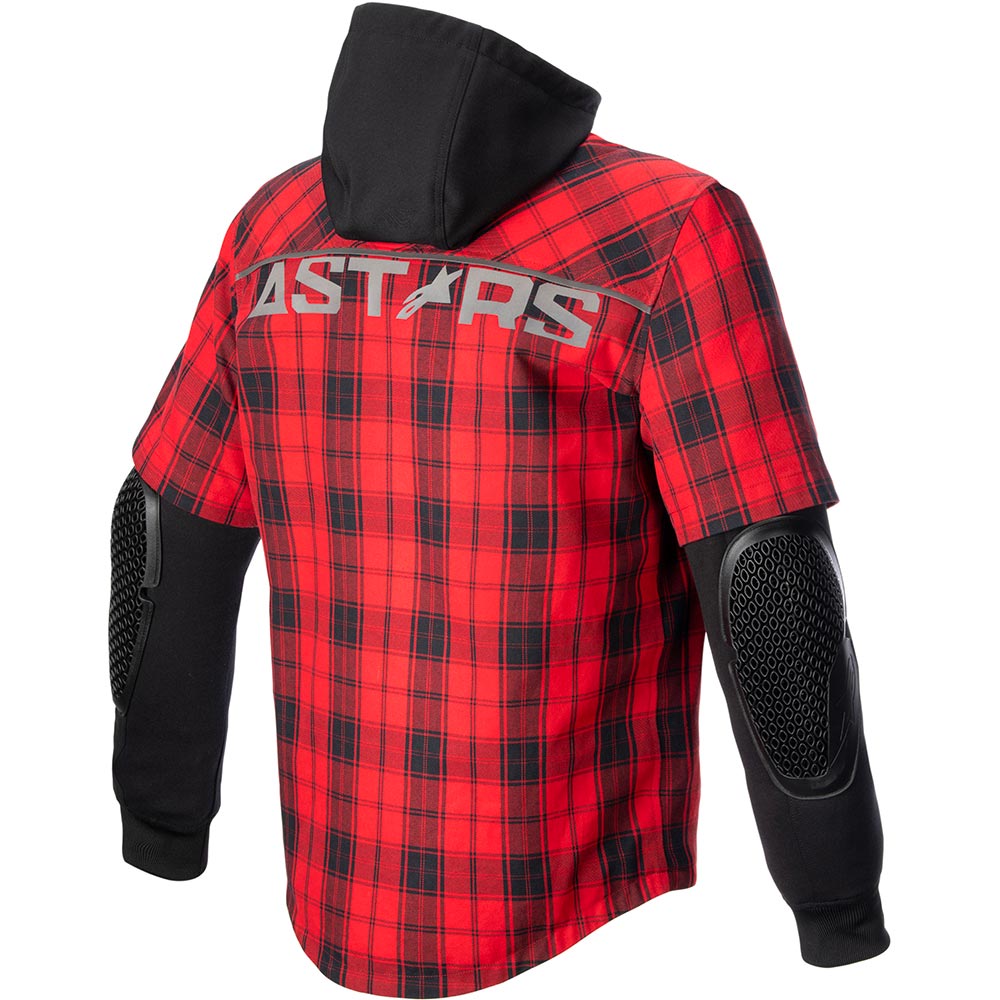 Alpinestars - Surchemise MO.ST.EQ Tartan Rouge / Noir
