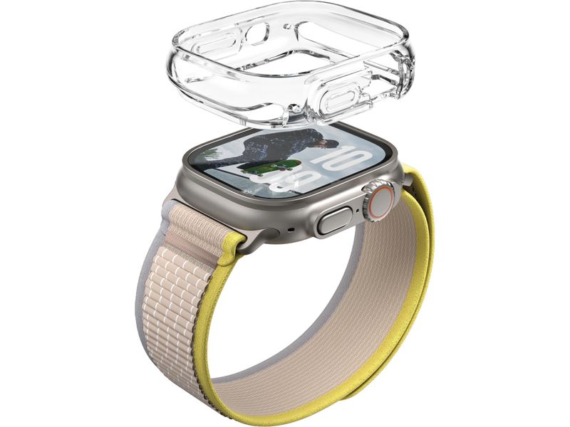SAFE. Displayschutz TPU Bumper Transparent Displayschutz für das Apple Watch Ultra 2024