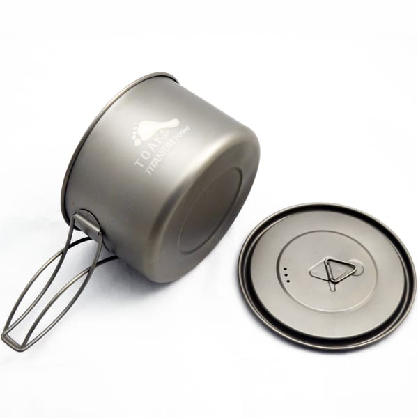 Popote randonnée TOAKS LIGHT TITANIUM 700ML