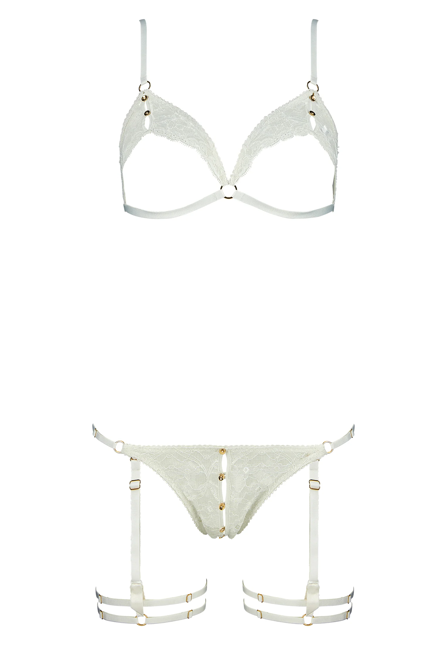 HOT MOON - Coffret sexy accessoires | Blanc