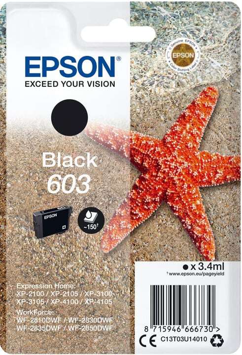 Epson 603 Tintenpatrone, schwarz