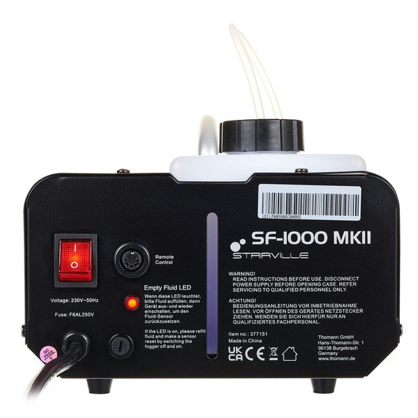 Stairville SF-1000 MKII Fog Machine 1200W
