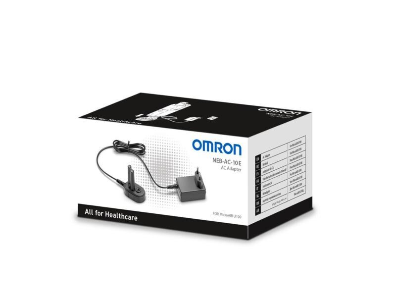 Omron Inhalator Zubehör MicroAir U100 Netzteil Netzadapter