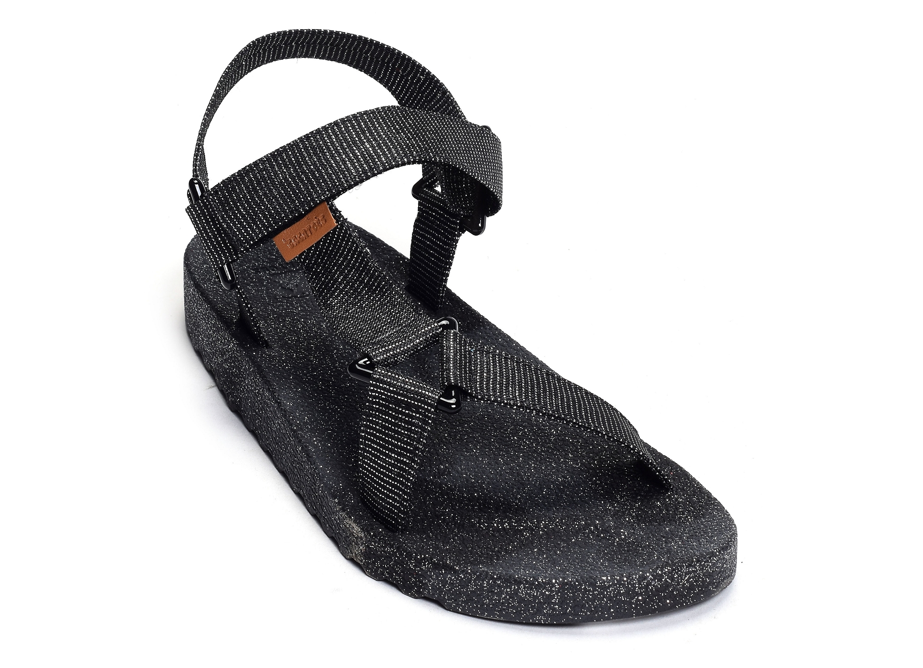 Manos glitter noir