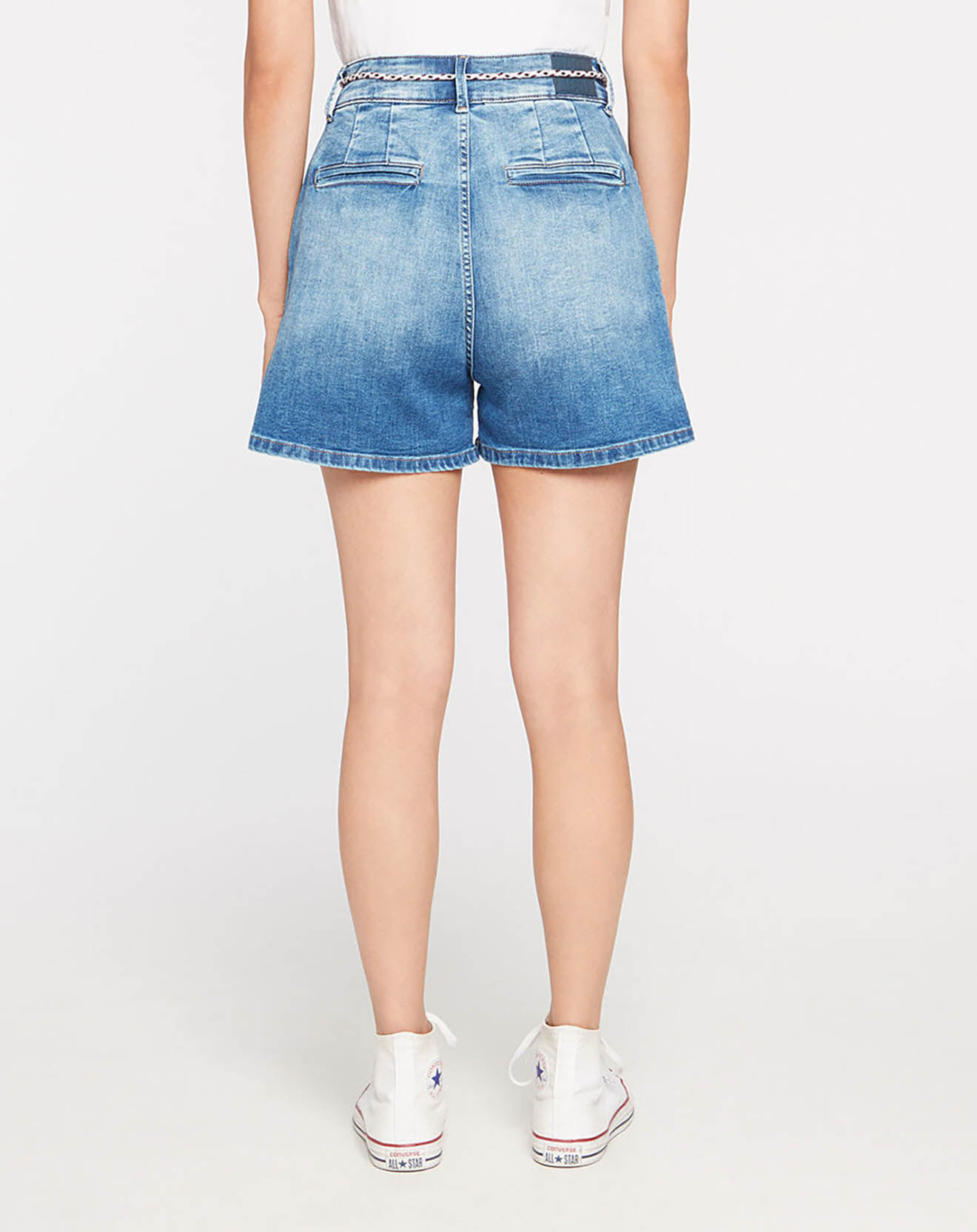 Pepe Jeans Short Denim Th Mom bleu