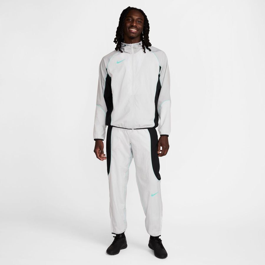 Nike Bas de Survêtement Strike   - Blanc/Turquoise