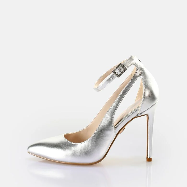 Juliet Sling Pump Escarpins vegan, argent