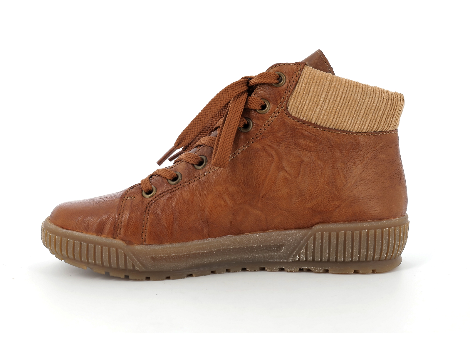 Rieker-N0709 Synthétique Marron Foncé