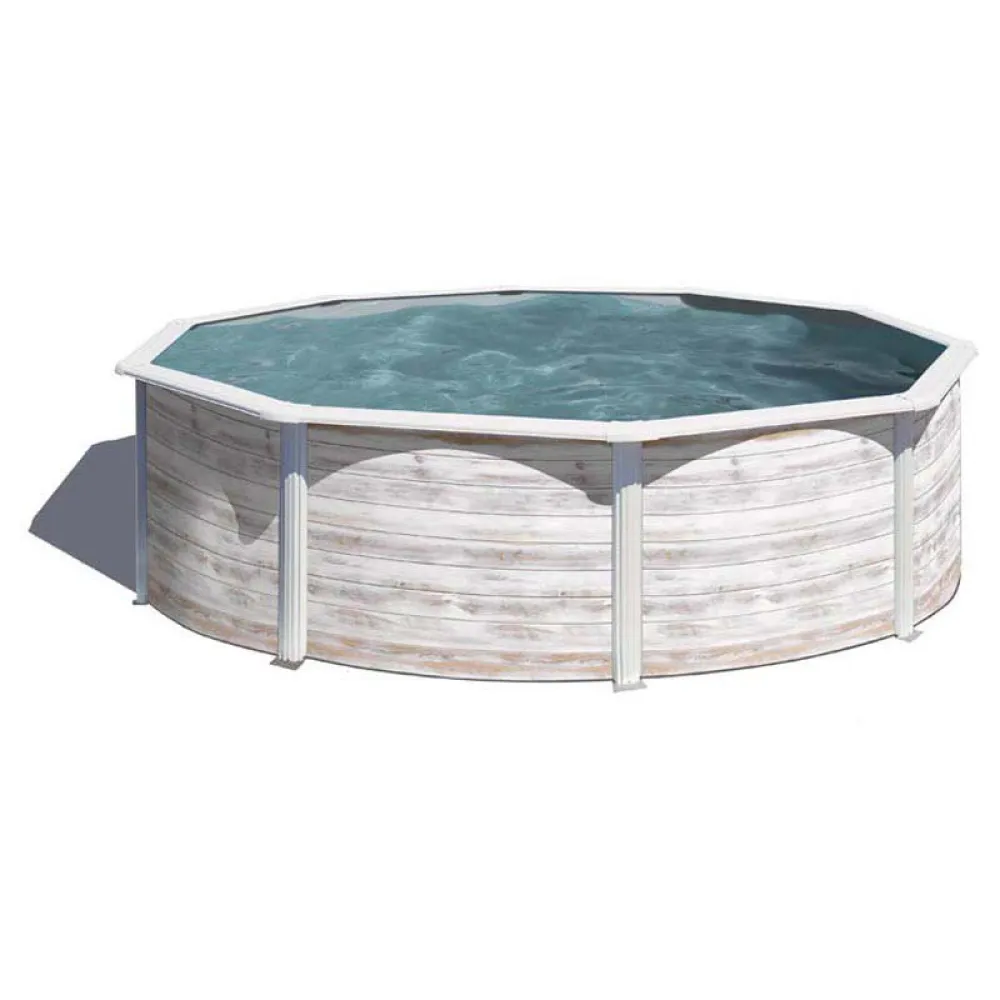 Gre pools Finland round Ø460x120 cm Aufstellpool mit Stahlwand