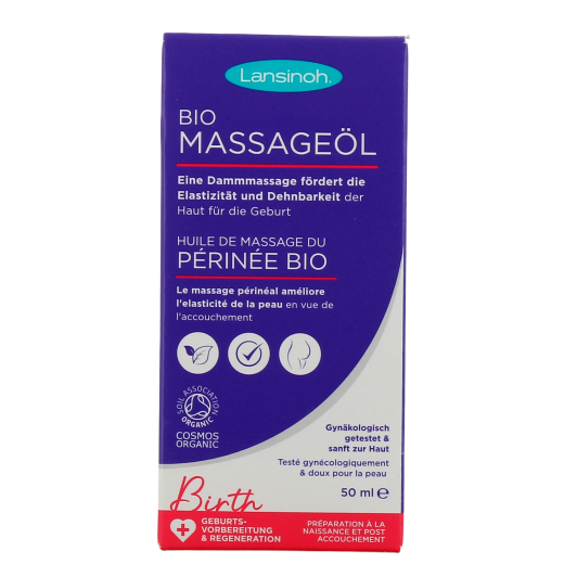 Lansinoh huile de massage du périnée - Préparation accouchement