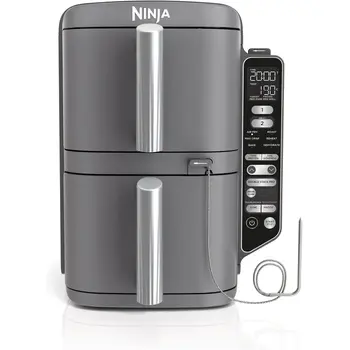 Friteuse sans huile Ninja Double Stack XL avec Thermosonde SmartCook SL451EU