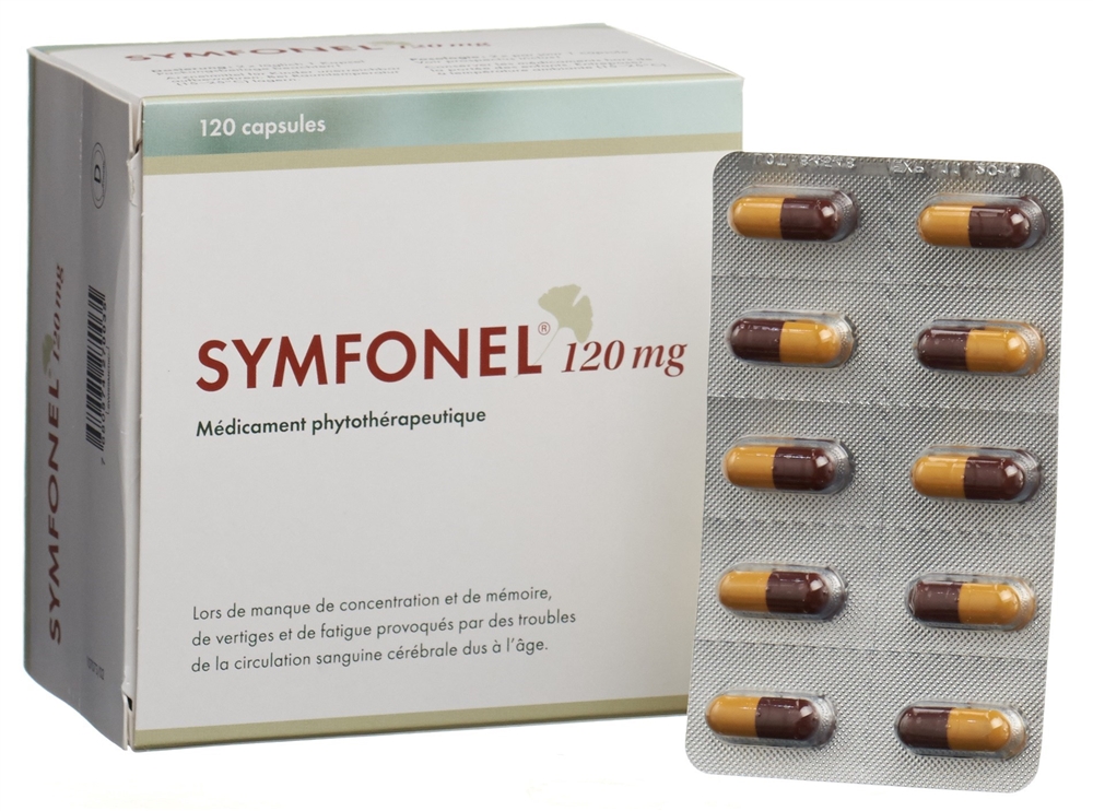 SYMFONEL Kaps 120 mg Blist 120 Stk
