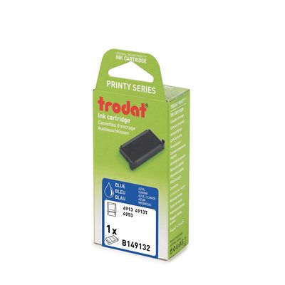 Trodat - Encrier 6/4915 recharge pour tampon Printy 4915 - bleu
