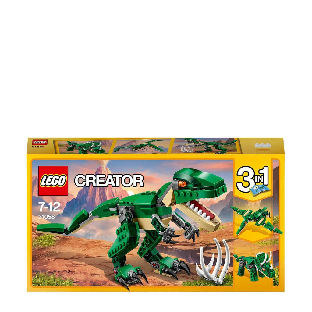Top legoMachtige dinosaurussen Speelgoed Figuren Set 31058 31058