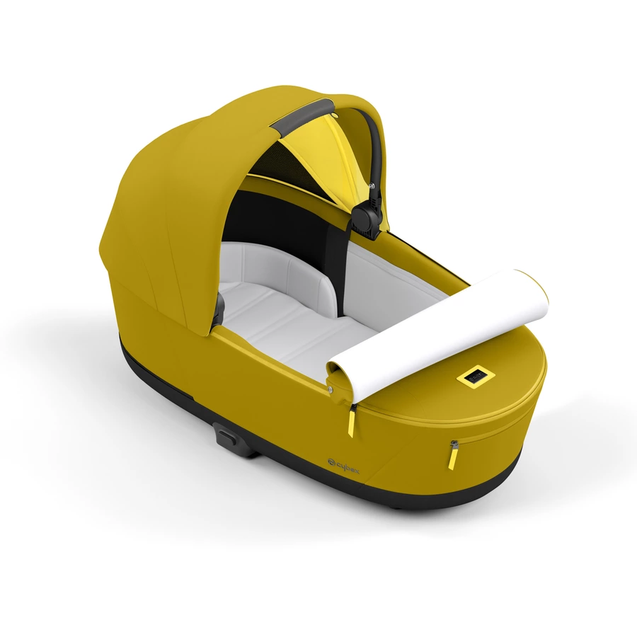 cybex PLATINUM Kinderwagenaufsatz für New Priam und e-Priam Lux Carry Cot Mustard Yellow