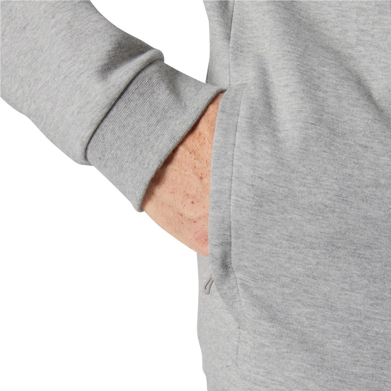 Helly Hansen Hp Tech Sweat Fz Hooded Jacket Grey Melange