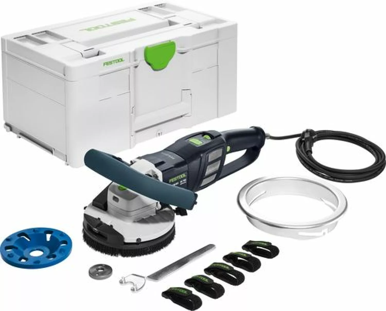 Festool RG 130 ECI-Set DIA TH Renovatieslijpmachine in systainer - 1600W - 130mm