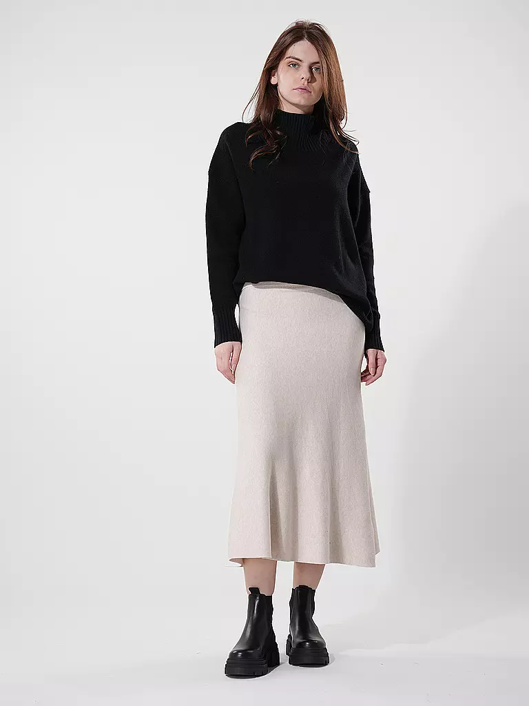 THE MERCER N.Y. Rollkragenpullover schwarz
