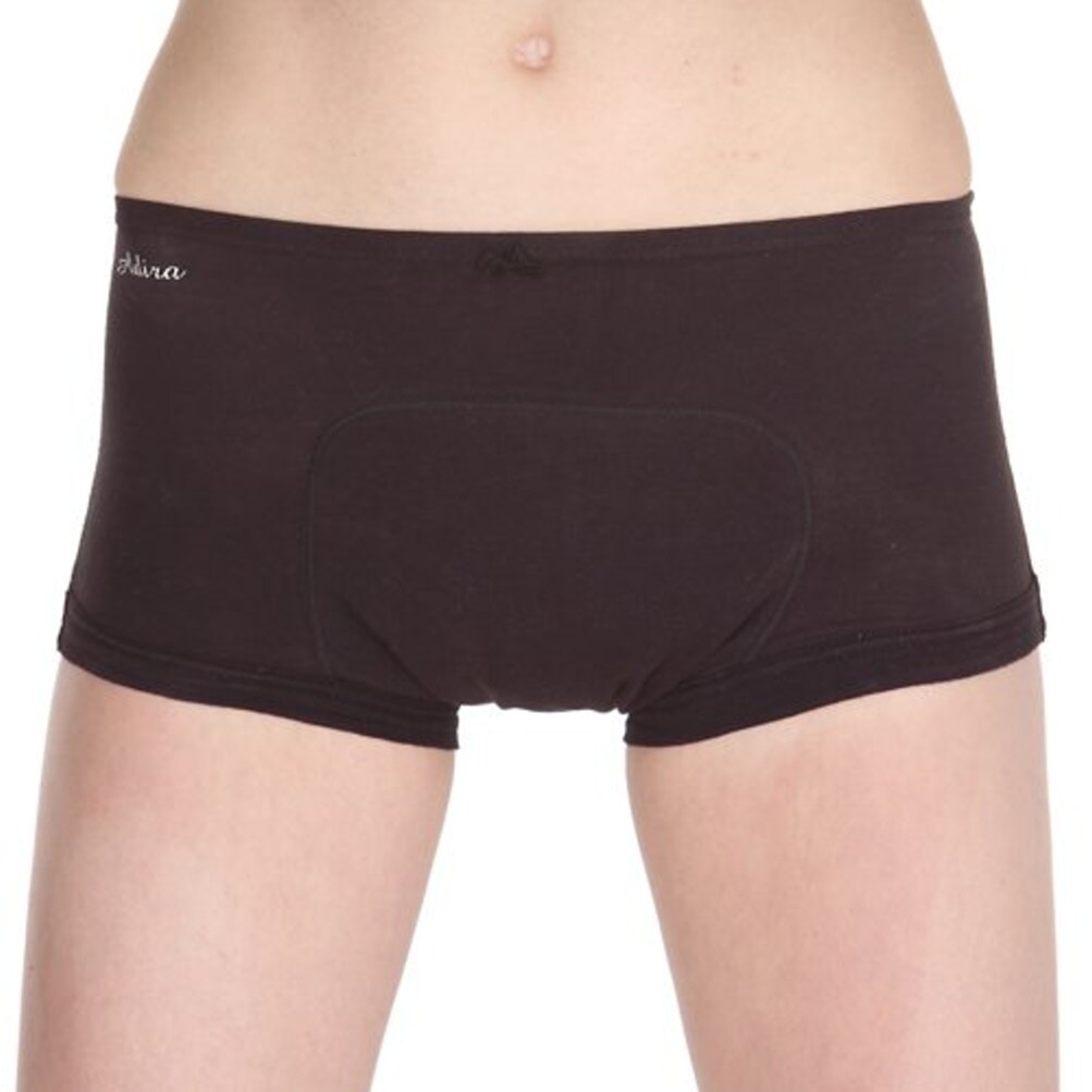 Adira Period Panty - Menstruation Inkontinenz Hot Pants in braun Gr. XXS