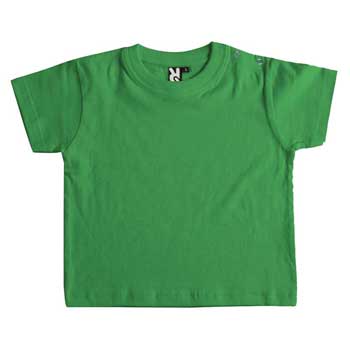Roly CA6564 - T-shirt Bébé Confort et Praticité Roly - tissu coton - manches courtes- 6 à 24 mois