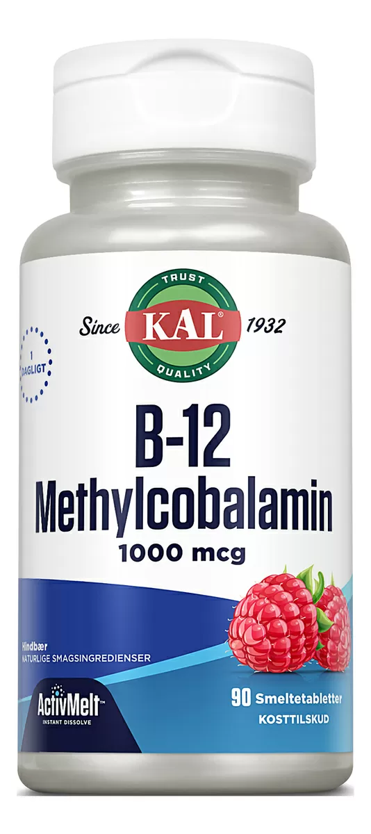 KAL B-12 Methylcobalamin - 90 tabl.