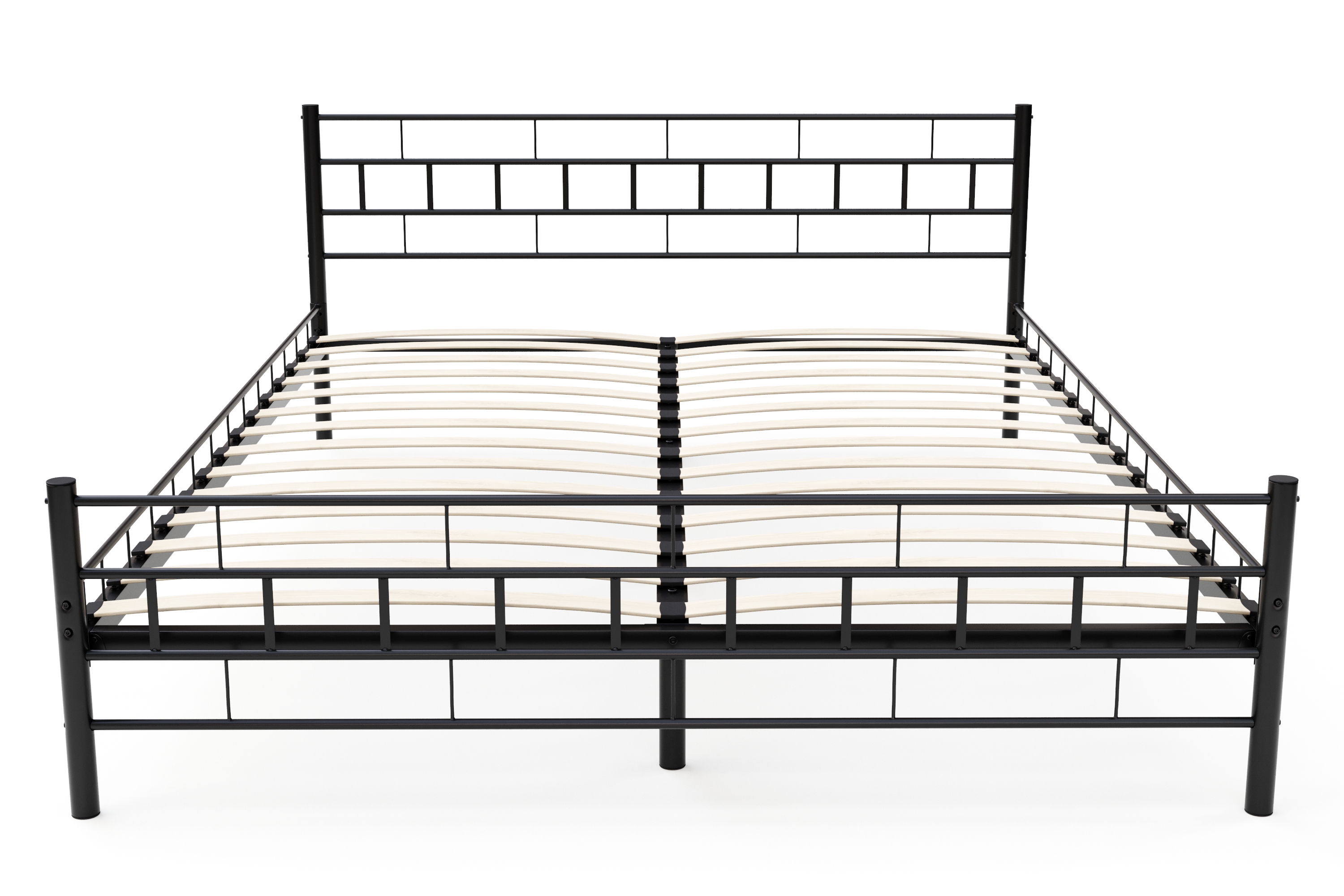 Metallbett CIEL 160 x 200 cm schwarz