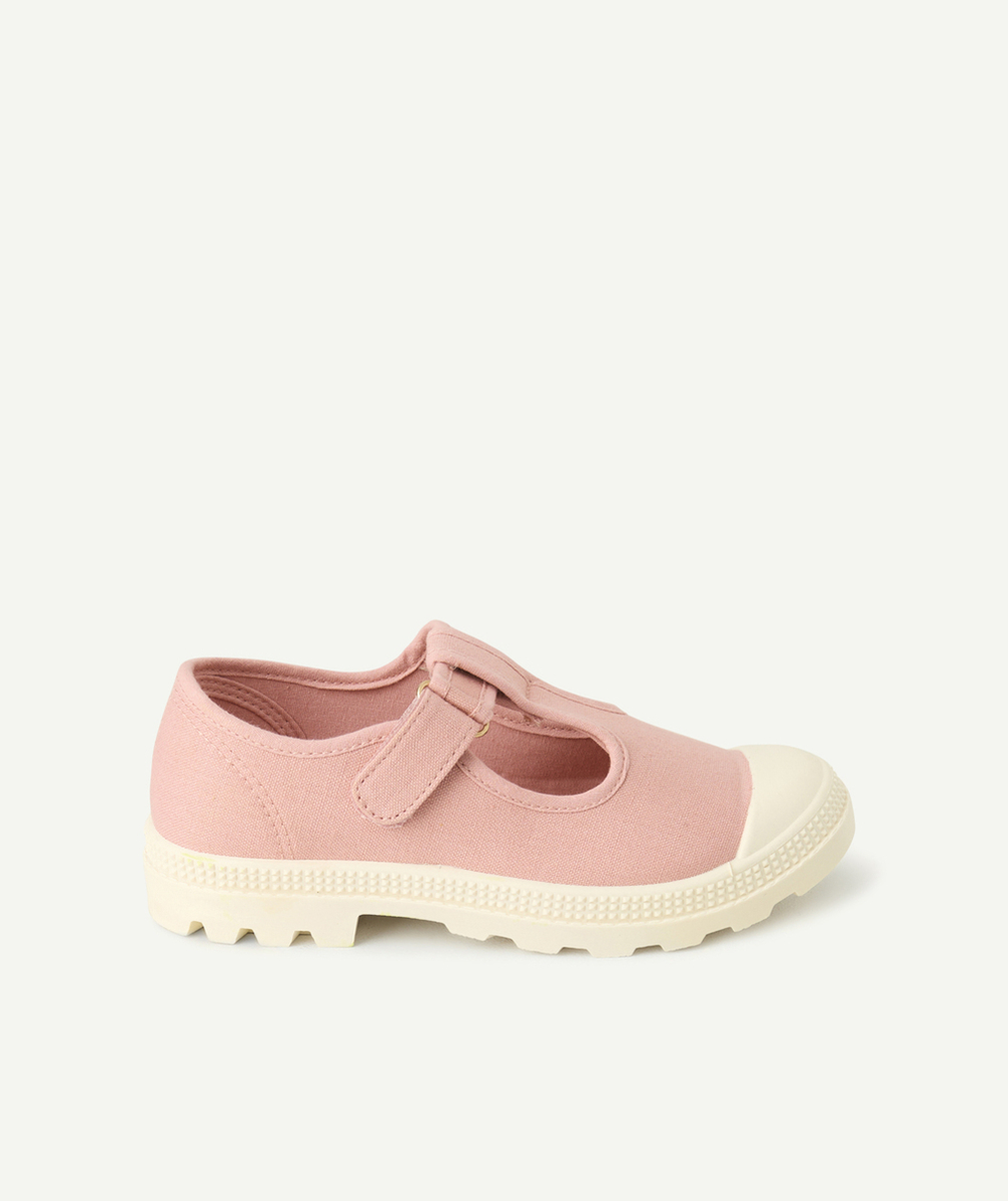 basket basse fille ouverte rose