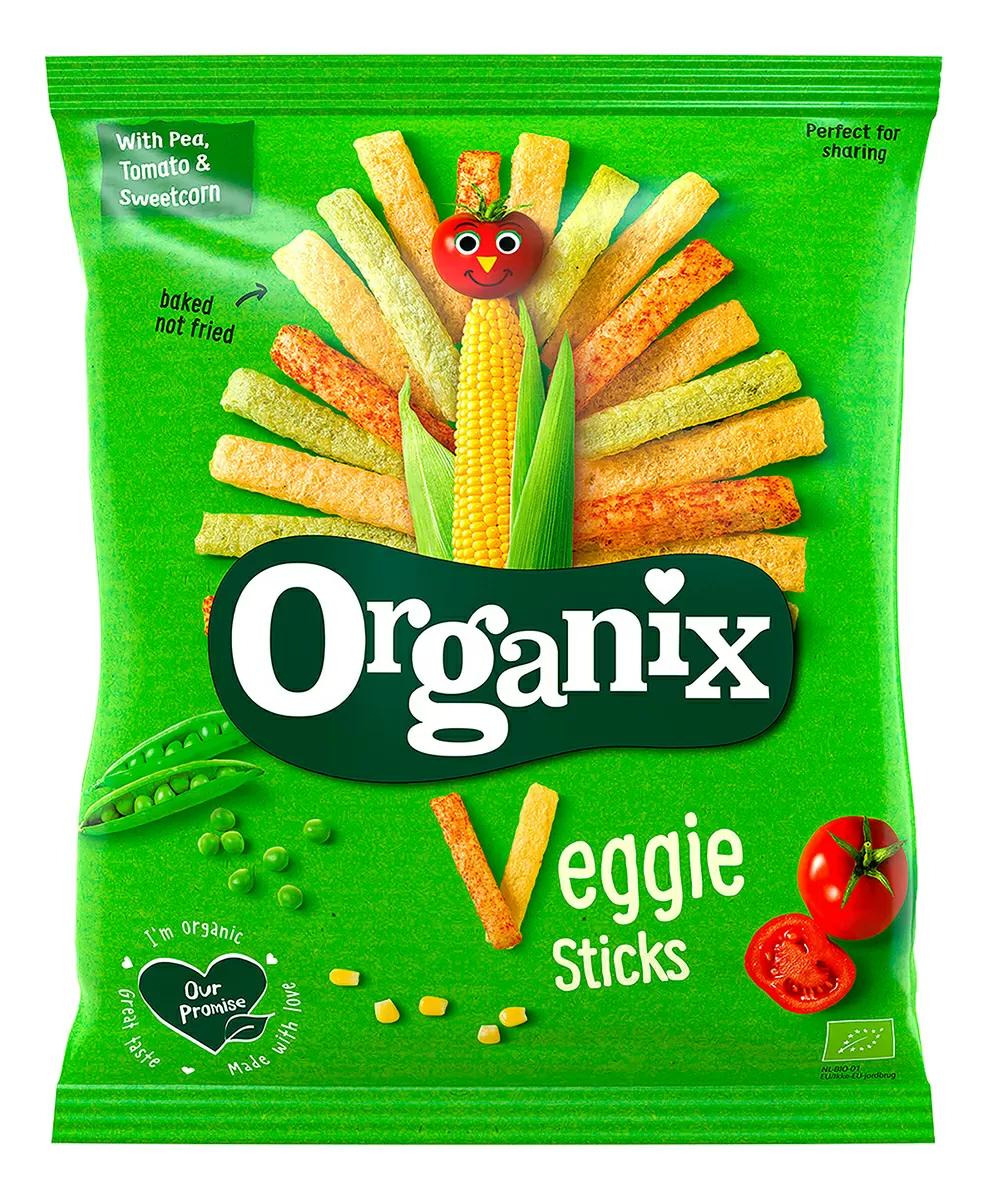 Organix Veggie Sticks - 1 stk.